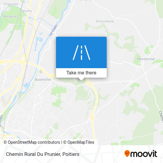 Chemin Rural Du Prunier map