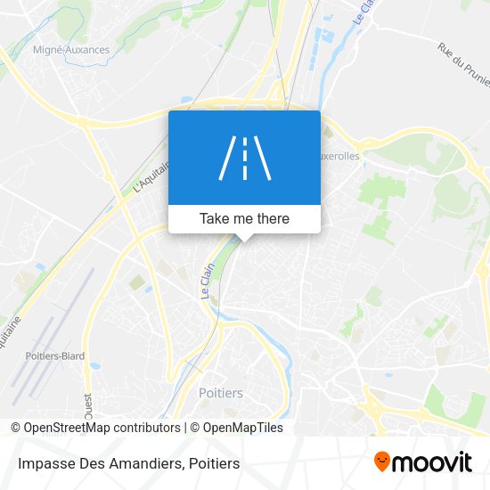 Impasse Des Amandiers map