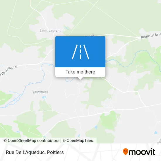 Rue De L'Aqueduc map