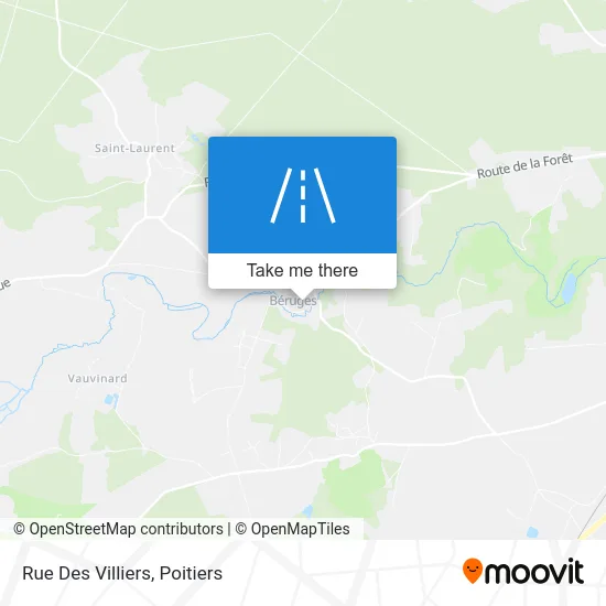 Rue Des Villiers map