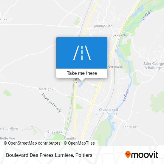 Boulevard Des Frères Lumière map