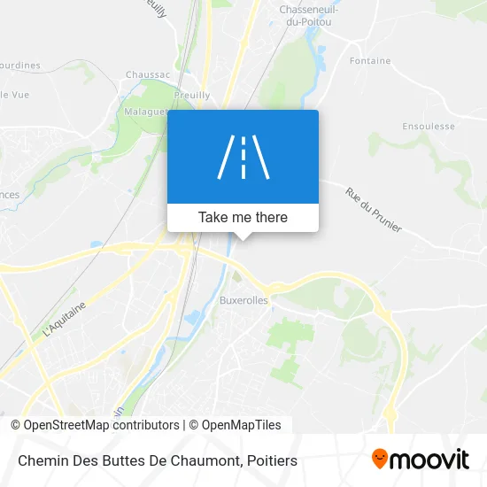 Chemin Des Buttes De Chaumont map