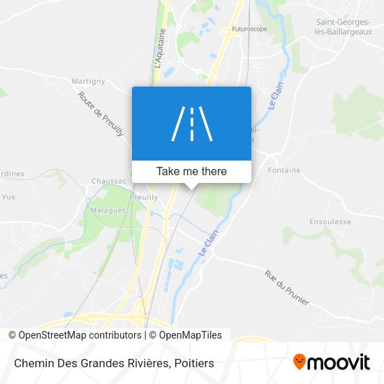 Chemin Des Grandes Rivières map