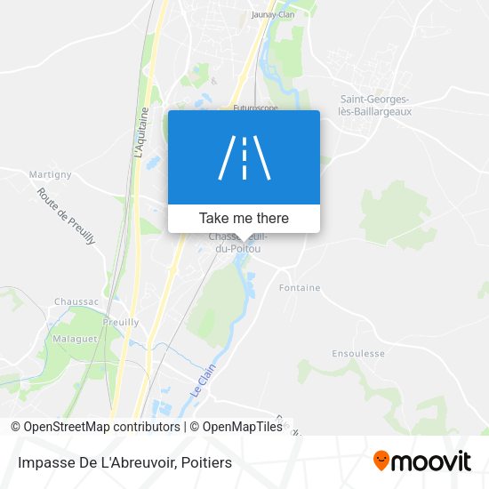 Impasse De L'Abreuvoir map
