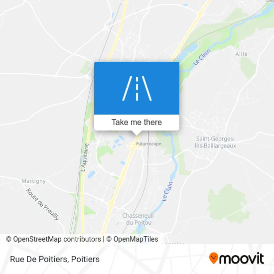 Rue De Poitiers map