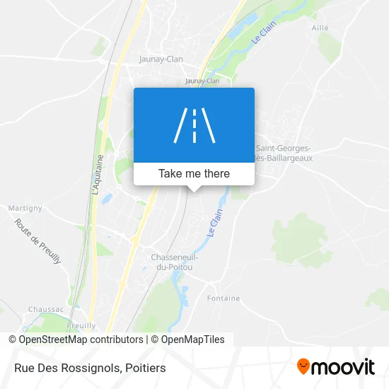 Rue Des Rossignols map