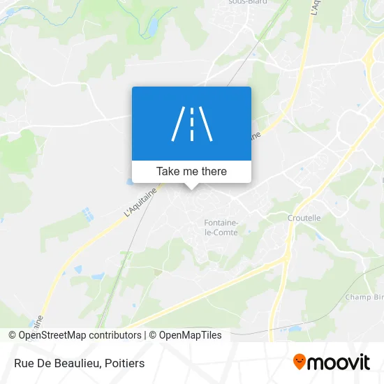 Rue De Beaulieu map
