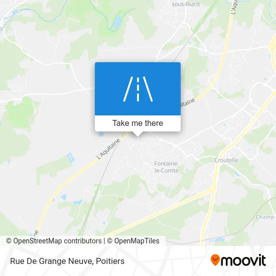 Rue De Grange Neuve map