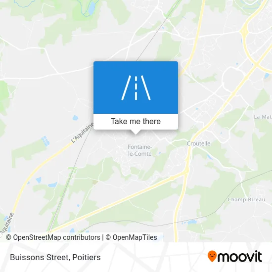 Rue Des Buissons map