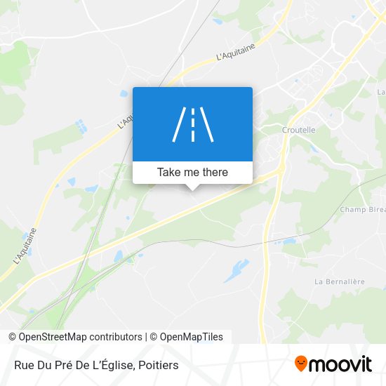 Rue Du Pré De L’Église map