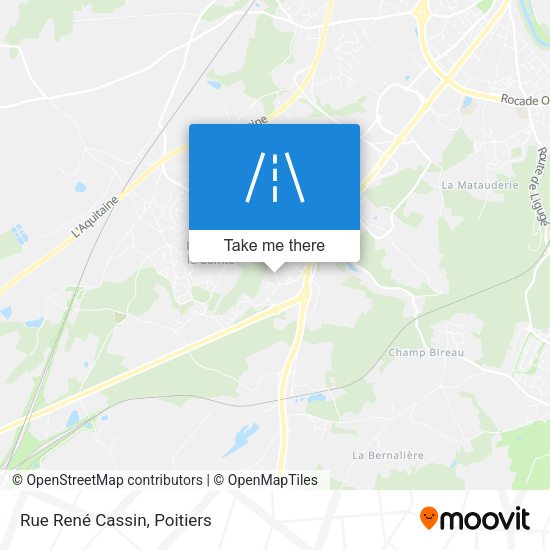 Rue René Cassin map
