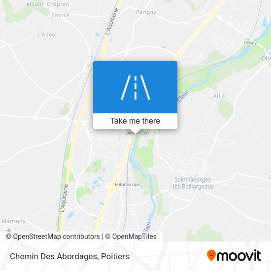 Chemin Des Abordages map