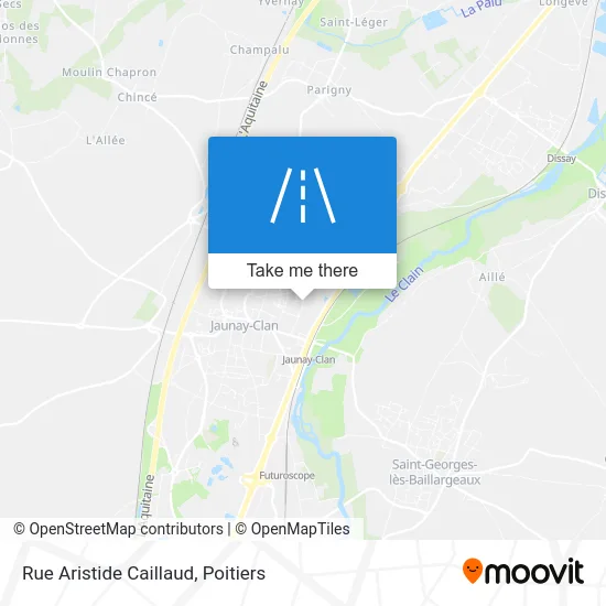 Rue Aristide Caillaud map