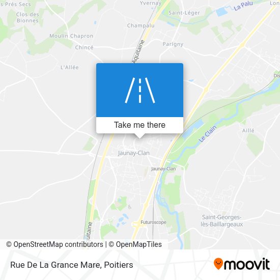Rue De La Grance Mare map