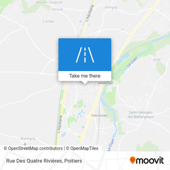 Rue Des Quatre Rivières map