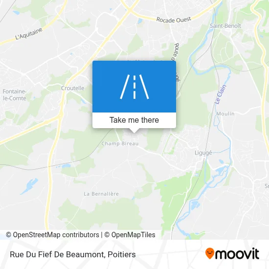 Rue Du Fief De Beaumont map