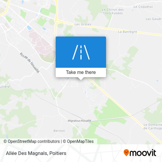 Allée Des Magnals map