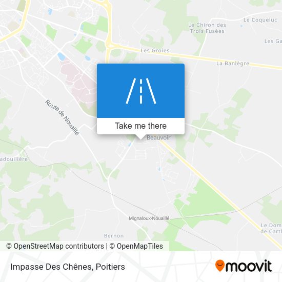 Impasse Des Chênes map