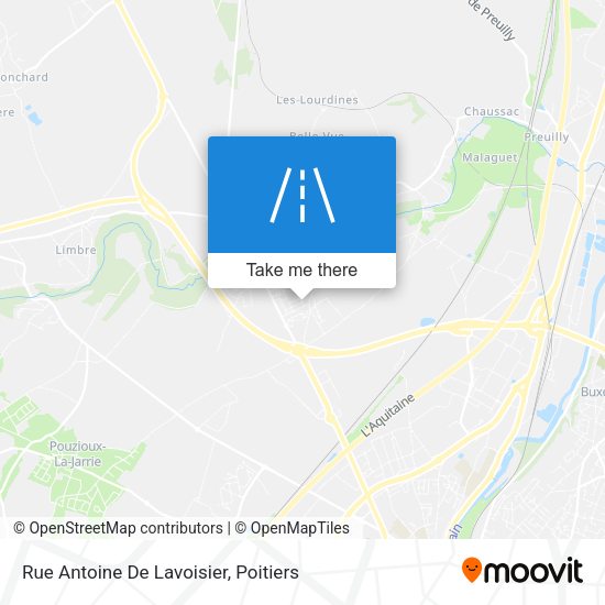 Rue Antoine De Lavoisier map