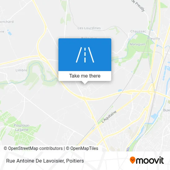 Rue Antoine De Lavoisier map