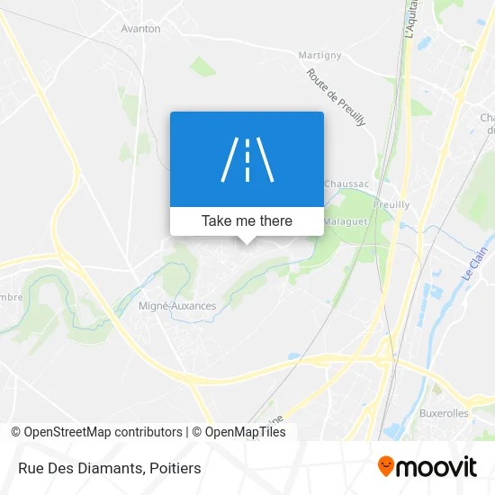 Rue Des Diamants map