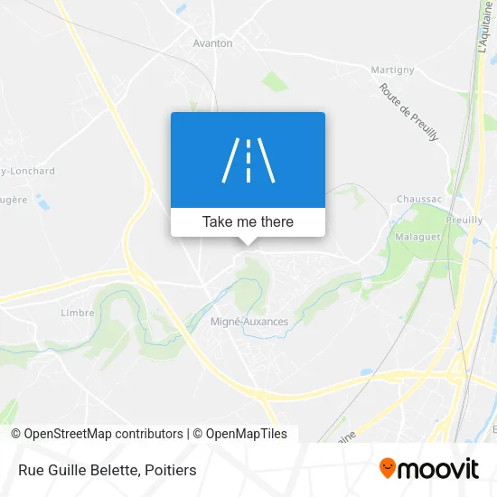 Rue Guille Belette map