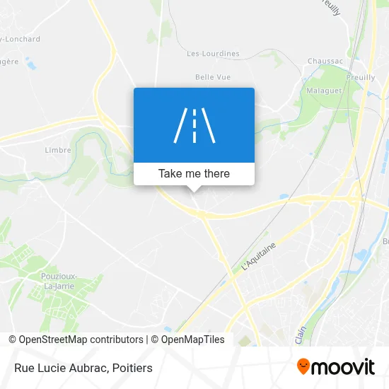 Rue Lucie Aubrac map