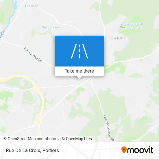 Rue De La Croix map