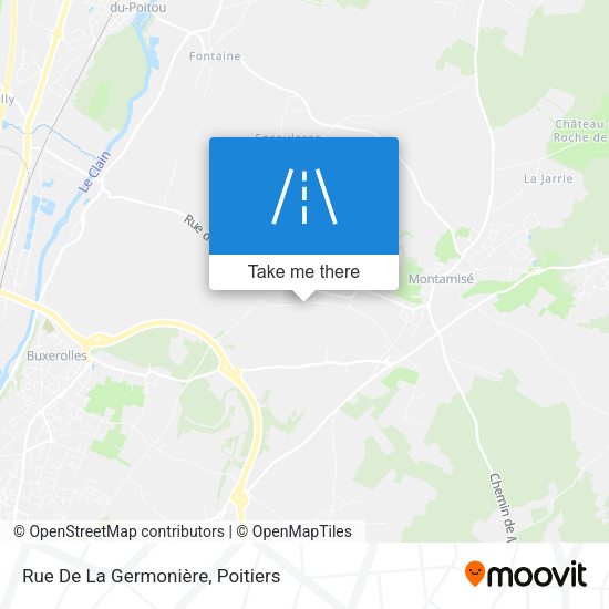 Rue De La Germonière map