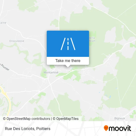 Rue Des Loriots map