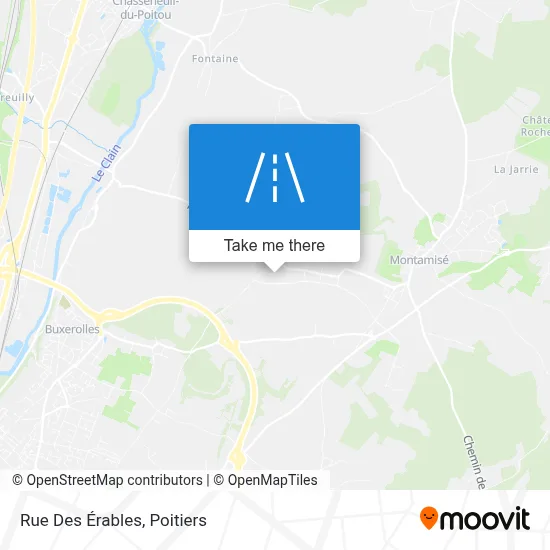 Rue Des Érables map