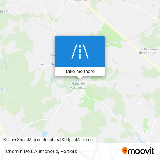 Chemin De L'Aumonerie map