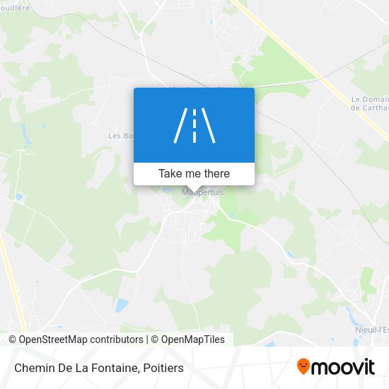 Chemin De La Fontaine map