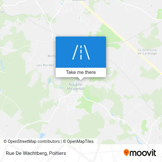 Rue De Wachtberg map