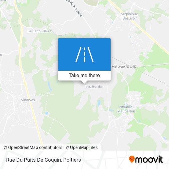 Rue Du Puits De Coquin map
