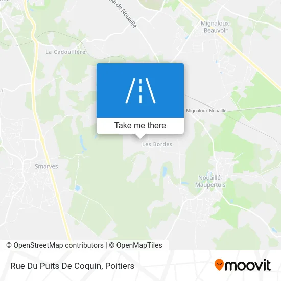 Rue Du Puits De Coquin map