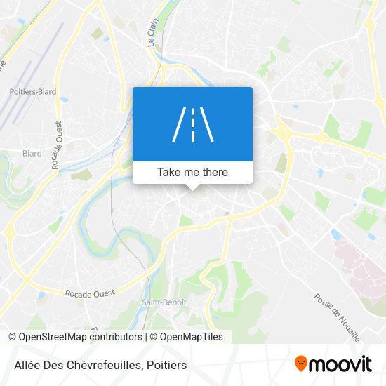 Allée Des Chèvrefeuilles map