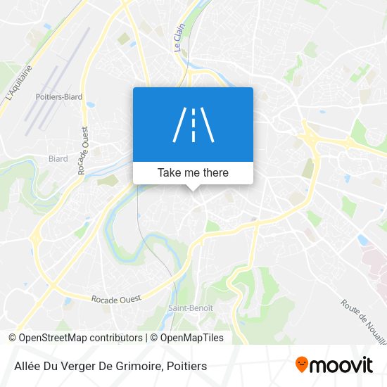 Allée Du Verger De Grimoire map