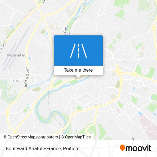 Boulevard Anatole-France map