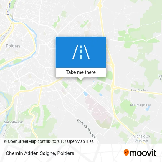 Chemin Adrien Saigne map