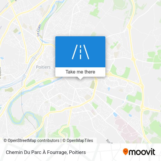 Chemin Du Parc À Fourrage map