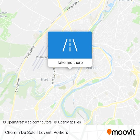 Chemin Du Soleil Levant map