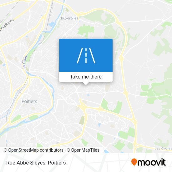 Rue Abbé Sieyès map