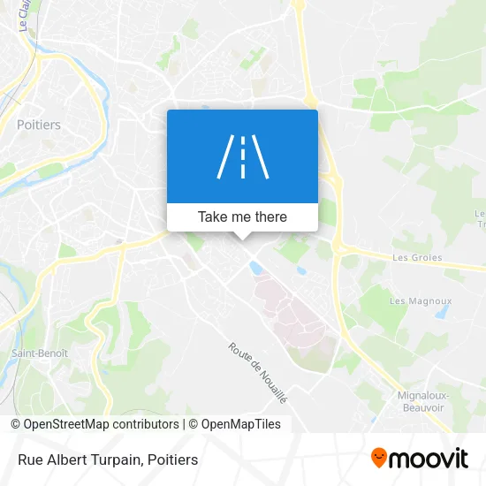 Rue Albert Turpain map