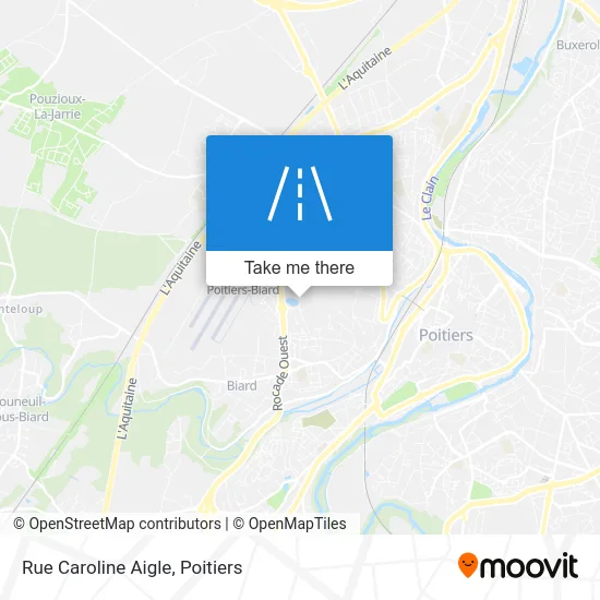 Rue Caroline Aigle map