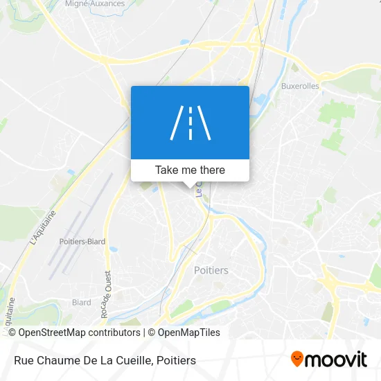 Rue Chaume De La Cueille map