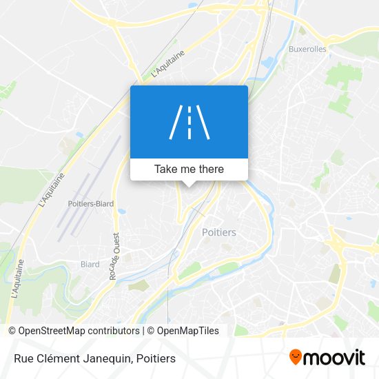 Rue Clément Janequin map