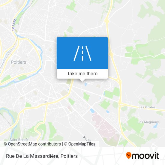 Rue De La Massardière map