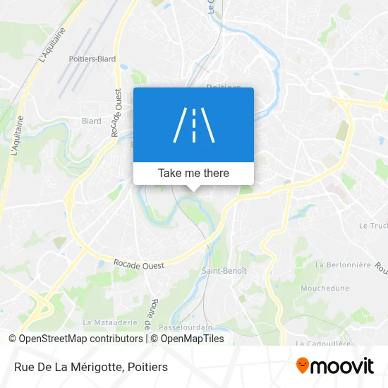 Rue De La Mérigotte map