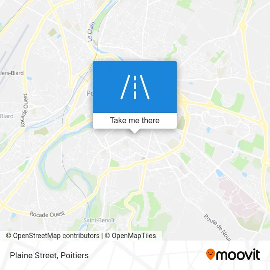 Rue De La Plaine map